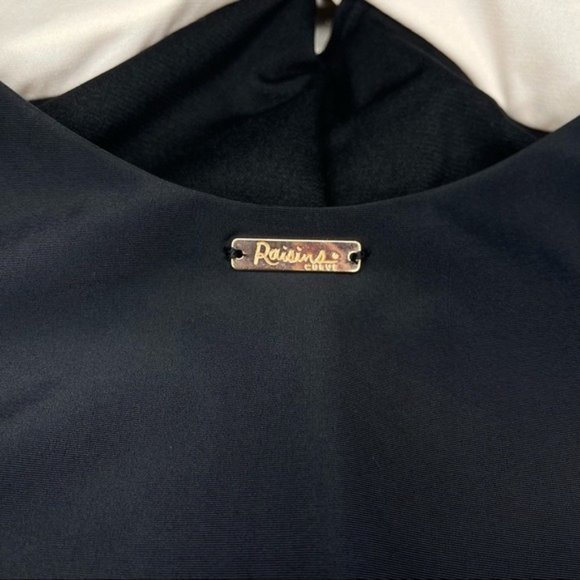 Raisins Curve Gaia Black & White Houndstooth Plaid Slimming Swimsuit New - Picture 10 of 10